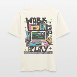 Aetherion, Laptop, 1st | Essential, Relaxed Fit Unisex Bio T-Shirt - Naturweiß 