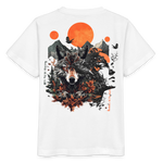 Vaermundis, Wolf, 1st | Kinder Bio T-Shirt - Weiß