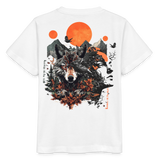 Vaermundis, Wolf, 1st | Kinder Bio T-Shirt - Weiß
