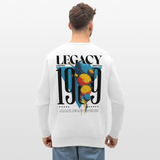 Aegirion, Planeten, 1st | Roller, Unisex Bio-Sweatshirt - Weiß