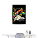 Susanoo, Adler, 1st | Poster 60x90 cm - Weiß