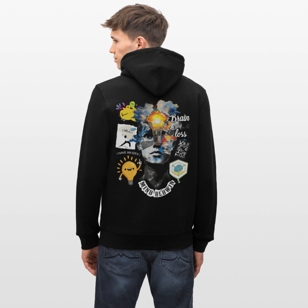 Rhean, Glühbirne, 1st | Cruiser, Unisex Bio-Hoodie - Schwarz