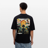 Hermesan, Kindheit, 1st | Breezy, Oversized Unisex T-Shirt - Schwarz