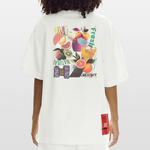 Xerathis, Obst, 1st | Heve, Heavyweight Oversized Bio T-Shirt, Unisex - OFF WHITE