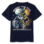 Fujin, Totenkopf, 1st | Kinder Bio T-Shirt - Navy