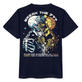 Fujin, Totenkopf, 1st | Kinder Bio T-Shirt - Navy