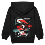 Guanyin, Muschel, 1st | Kinder Hoodie - Schwarz