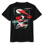 Guanyin, Muschel, 1st | Kinder Bio T-Shirt - Schwarz