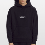 Harmonian, Fantasie, 1st | Heavyweight Oversized Bio Hoodie, Unisex - SOLID BLACK