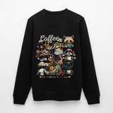Tritonan, Kaffee, 1st | Roller, Unisex Bio-Sweatshirt - Schwarz
