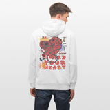 Orvandir, Herz, 1st | Cruiser, Unisex Bio-Hoodie - Weiß