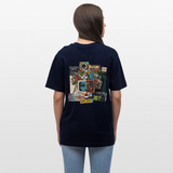 Baranê, Fernseher, 1st | Essential, Relaxed Fit Unisex Bio T-Shirt - Navy