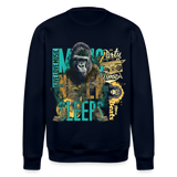Herakles, Gorilla, 1st | Roller, Unisex Bio-Sweatshirt - Navy
