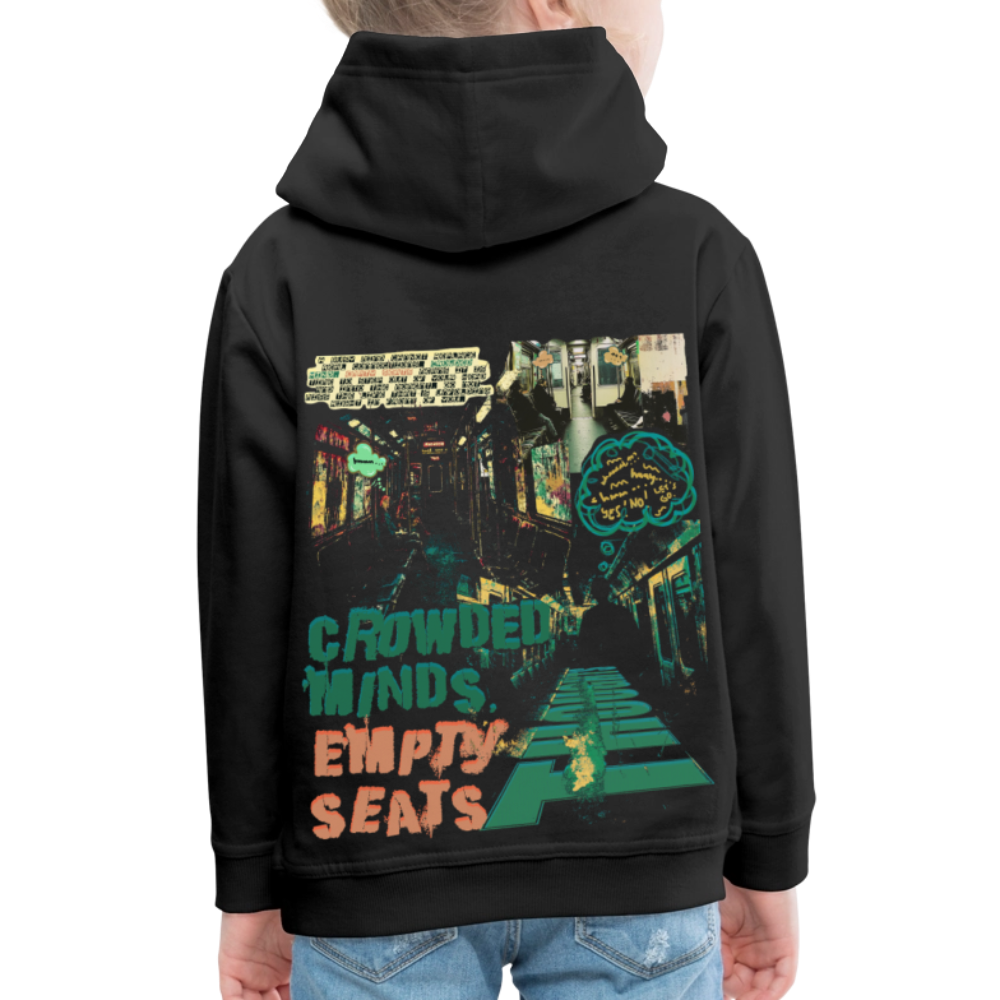 Gaian, U-Bahn, 1st | Kinder Hoodie - Schwarz