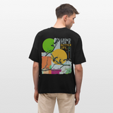 Draganis2, Ameisen, 1st | Blaster, Oversize Bio T-Shirt, Unisex - Schwarz