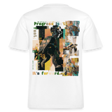 Xantherion, Schildkröte, 1st | Essential, Relaxed Fit Unisex Bio T-Shirt - Weiß