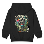 Harmonian, Fantasie, 1st | Kinder Zip Hoodie - Schwarz