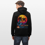 Eryan, Surfen, 1st | Cruiser, Unisex Bio-Hoodie - Schwarz