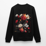 Manannan, Rose, 1st | Roller, Unisex Bio-Sweatshirt - Schwarz