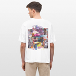 Callistara, Frau, 1st | Blaster, Oversize Bio T-Shirt, Unisex - Weiß
