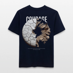 Şêwqî, Donut, 1st | Essential, Relaxed Fit Unisex Bio T-Shirt - Navy
