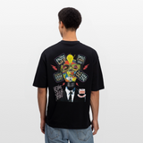 Dandan, Glühbirne, 1st | Breezy, Oversized Unisex T-Shirt - Schwarz