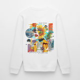 Rivandor, Fantasie, 1st | Roller, Unisex Bio-Sweatshirt - Weiß
