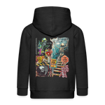 Tangaroa , Skelet, 1st | Kinder Zip Hoodie - Schwarz