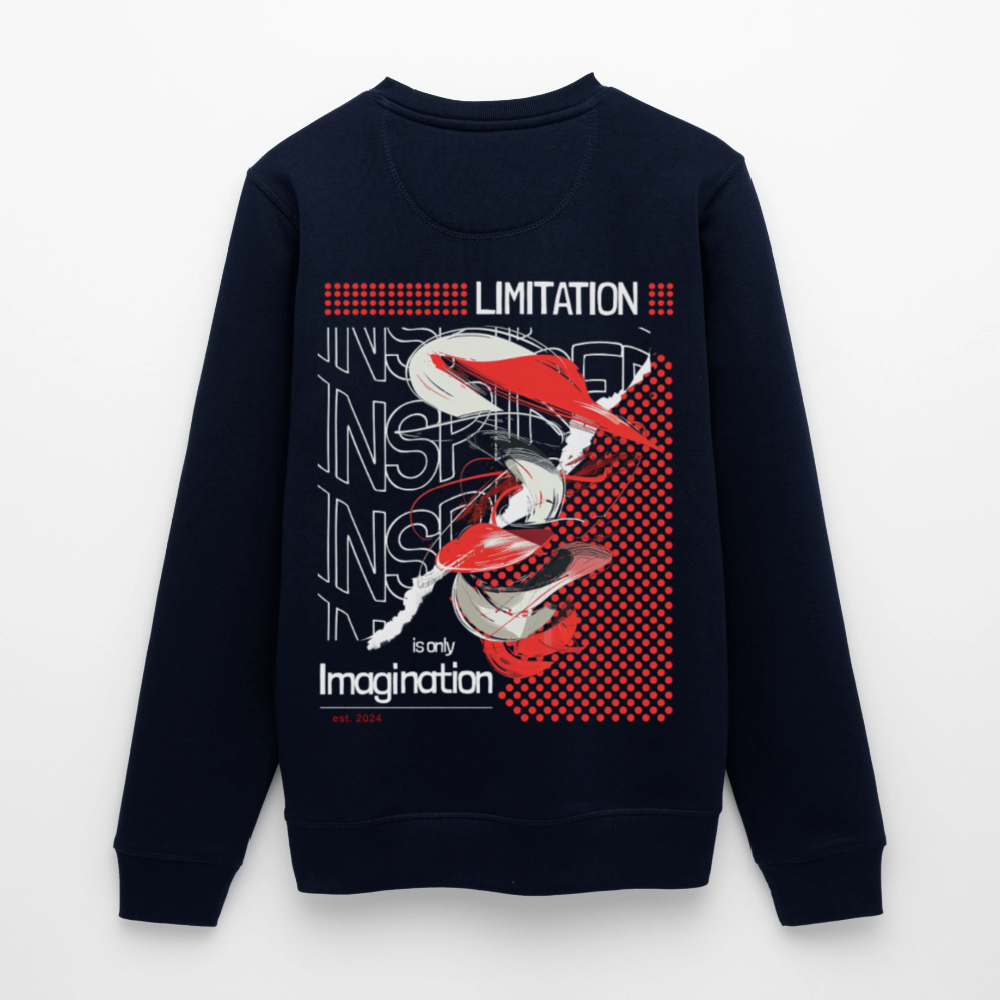 Xiwangmu, Muschel, 1st | Roller, Unisex Bio-Sweatshirt - Navy