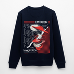 Xiwangmu, Muschel, 1st | Roller, Unisex Bio-Sweatshirt - Navy