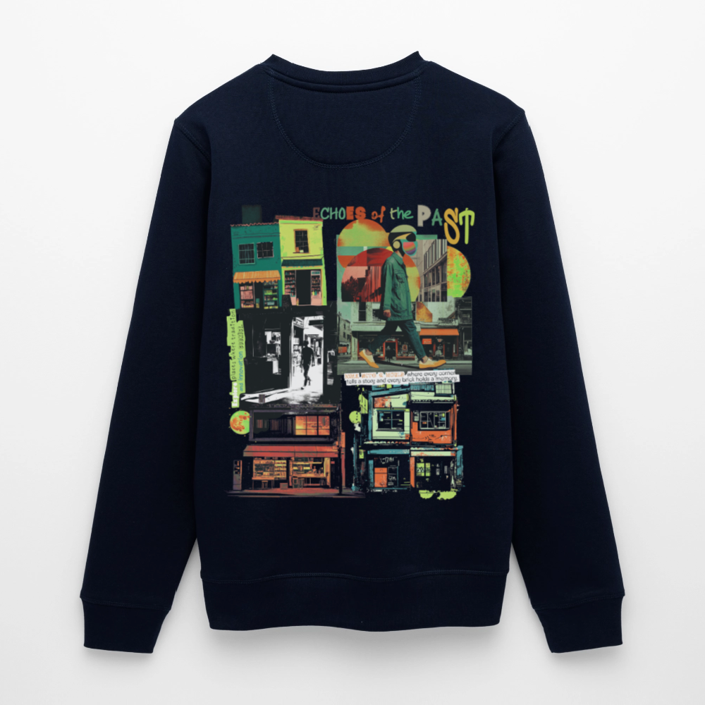 Ganesha, Geschäfte, 1st | Roller, Unisex Bio-Sweatshirt - Navy