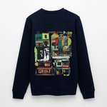 Ganesha, Geschäfte, 1st | Roller, Unisex Bio-Sweatshirt - Navy