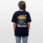 Tethyan, Skelet, 1st | Essential, Relaxed Fit Unisex Bio T-Shirt - Navy