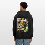 Daeva, Avocado, 1st | Freshhood, Oversized Unisex Hoodie - Anthrazit
