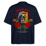 Şoreşvan, Totenkopf, 1st | Blaster, Oversize Bio T-Shirt, Unisex - Navy