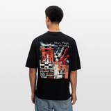 Heraa, Schach, 1st | Breezy, Oversized Unisex T-Shirt - Schwarz