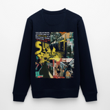 Dionyson, U-Bahn, 1st | Roller, Unisex Bio-Sweatshirt - Navy