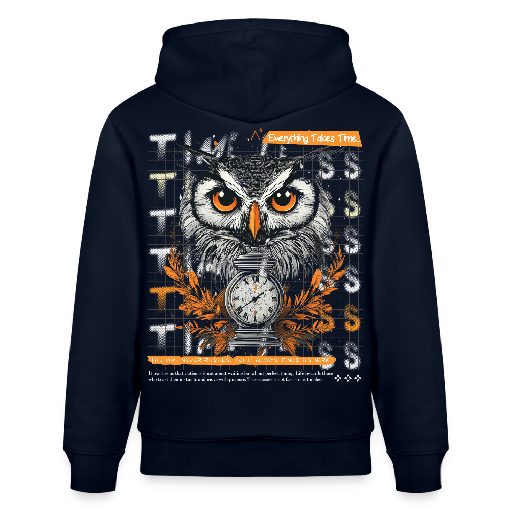 Marid, Eule, 1st | Cruiser, Unisex Bio-Hoodie - Navy