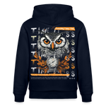 Marid, Eule, 1st | Cruiser, Unisex Bio-Hoodie - Navy