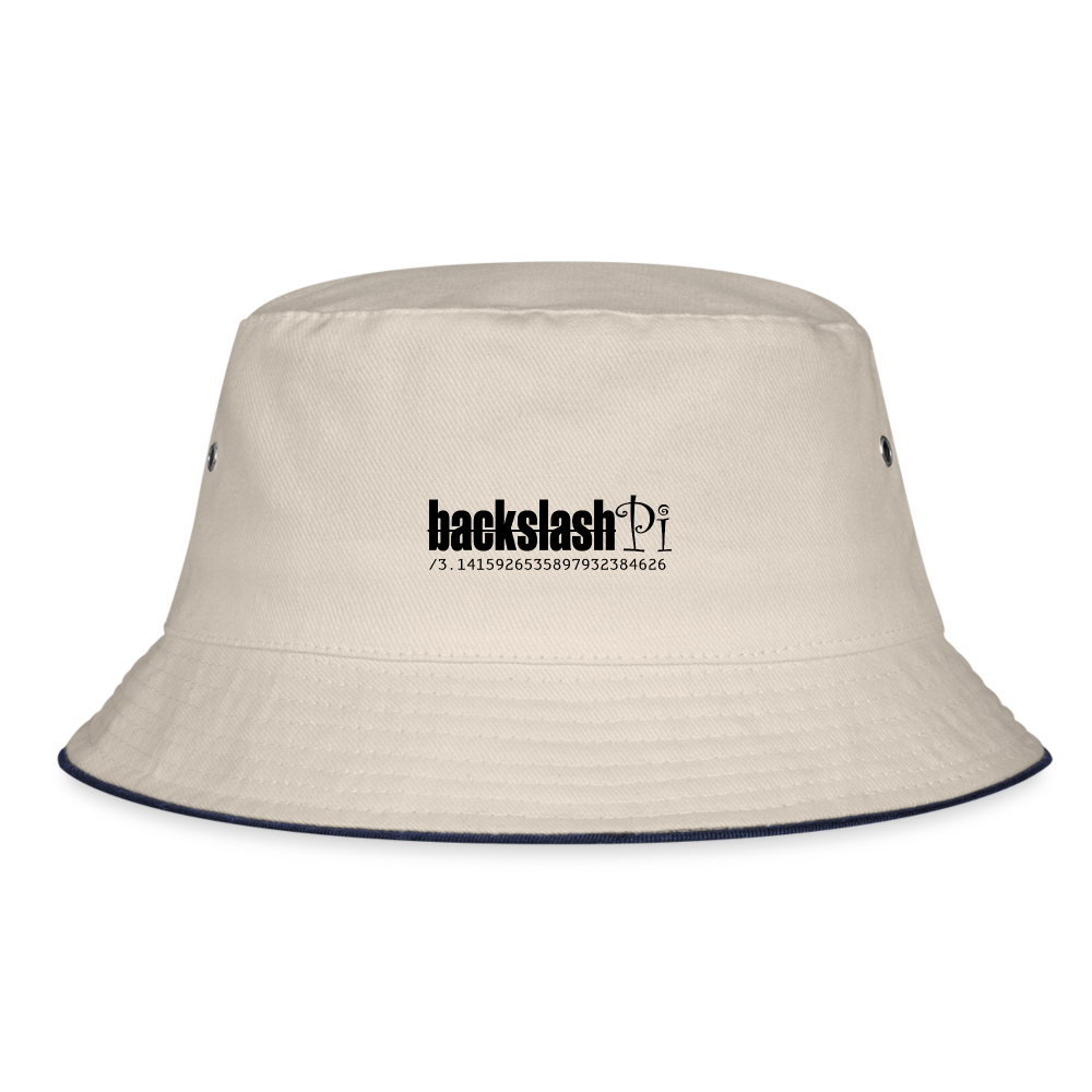 Fischerhut - Natur/Navy