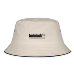Fischerhut - Natur/Navy
