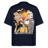 Artema, Kaffee, 1st | Blaster, Oversize Bio T-Shirt, Unisex - Navy