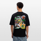 Ereban, Lippen, 1st | Breezy, Oversized Unisex T-Shirt - Schwarz