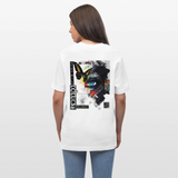 Eldorwyn, Auge, 1st | Essential, Relaxed Fit Unisex Bio T-Shirt - Weiß