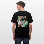 Siegfried, Augen, 1st | Essential, Relaxed Fit Unisex Bio T-Shirt - Schwarz