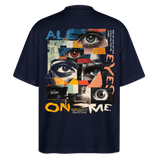 Hachiman, Augen, 1st | Blaster, Oversize Bio T-Shirt, Unisex - Navy