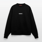 Posei, Taube, 1st | Heavyweight Oversized Bio Sweater, Unisex - SOLID BLACK