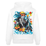 Calveron, Skelet, 1st | Cruiser, Unisex Bio-Hoodie - Weiß