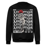 Zeusun, Rose, 1st | Roller, Unisex Bio-Sweatshirt - Schwarz