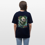 Persephi, Totenkopf, 1st | Essential, Relaxed Fit Unisex Bio T-Shirt - Navy